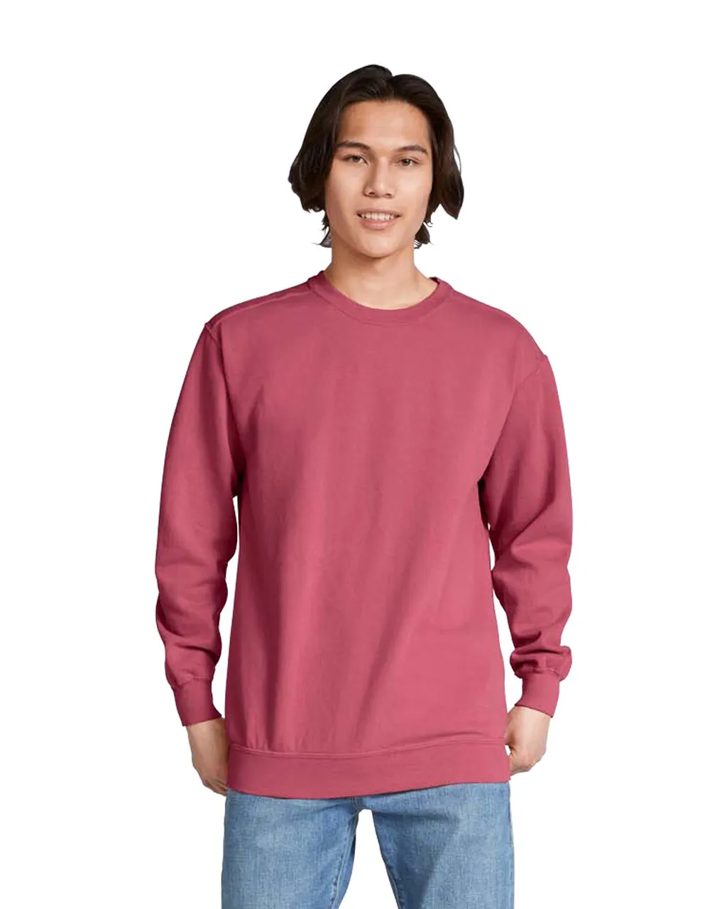 1566 Pigment-Dyed Crewneck Sweatshirt